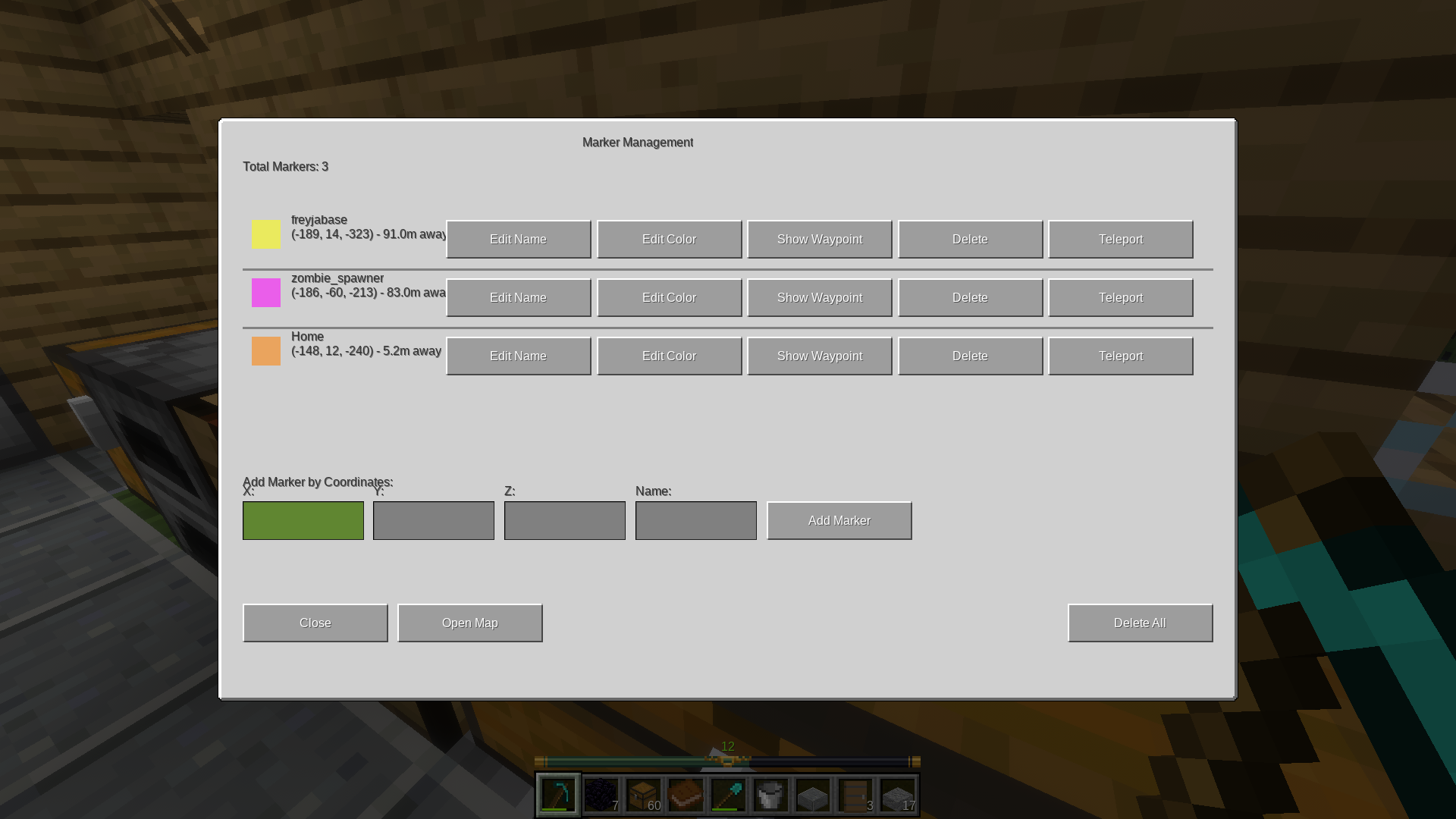 Screenshot showing file directory structure